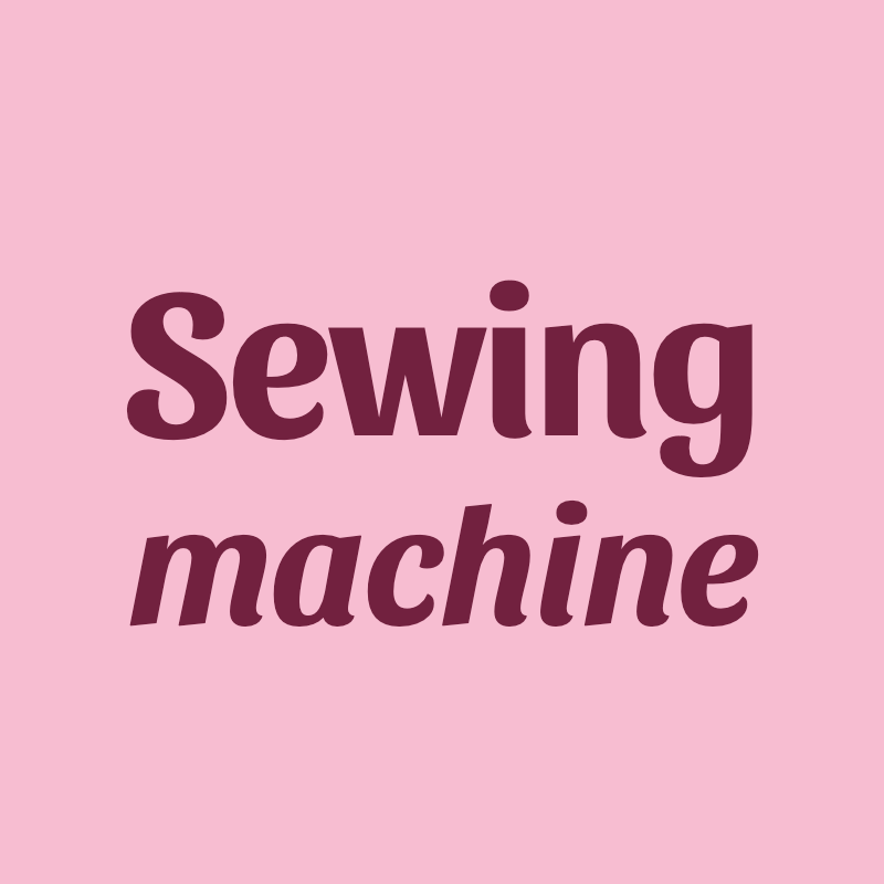 Sewing machine rental