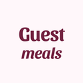 Extra meals for a guest